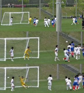 積志中サッカー部　県大会進出