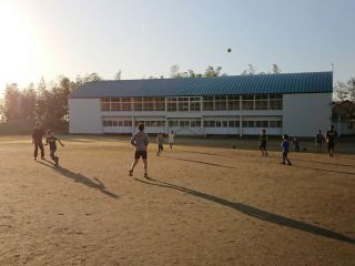 グラウンドお遊びサッカー