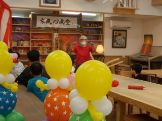 「バルーン教室」のお手伝いに参加して