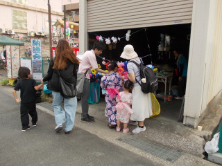 小机商店街「夏の大売り出し＆盆踊り」
