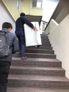 洗濯機などのお届け