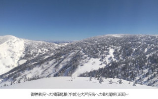 2025年2月15日　南会津記録1（会津駒～御神楽沢～大戸沢岳～中ノ沢）