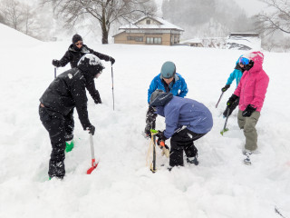 1月定例山行（アブサー訓練）