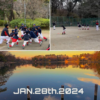 2024年1月28日　Bチーム練習