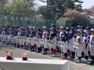 2024.04.14 Bチーム　千束大会開幕　vs赤松フラヤーズBさん