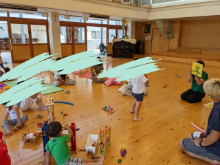 舞鶴幼稚園で遊んだよ！