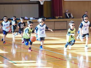 ぼくたちもバスケ大好き