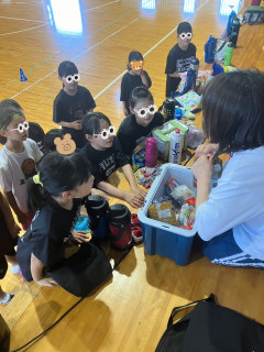 炎天下のアイス