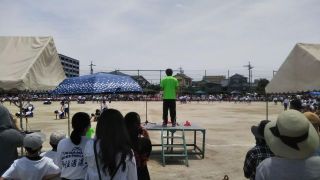 運動会（小学校）へ出席しました