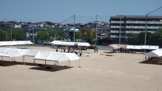 納涼盆踊り大会　準備編　２日目