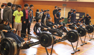 下関インドアローイング大会に参加
