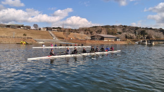 2025年初漕ぎ ＆ 大津緑洋高校ボート部との合同練習