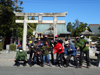 浜松、新城バイク神社巡りツーリング