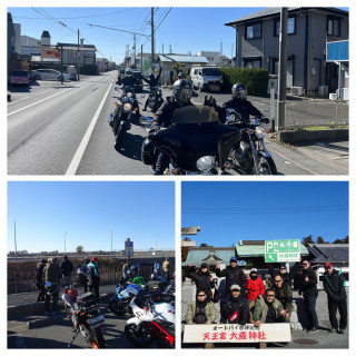 2025年　大歳神社初詣ツーリング