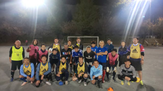 061：20/11/7(土)：御所見中学校 ：集まったメンバで紅白戦