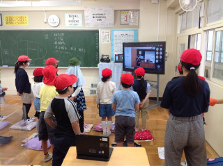 ふれあい団結式・1年生を迎える会