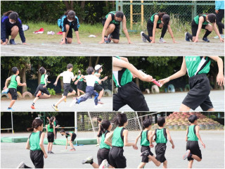 陸上競技大会の走行会が行われました