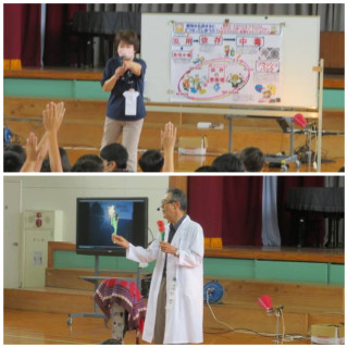 6年生が薬物乱用防止教室に参加しました