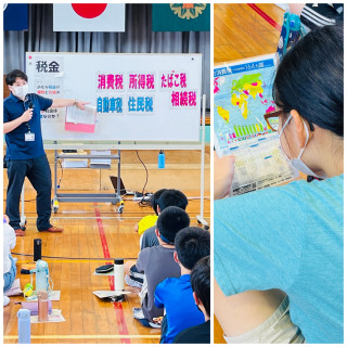 6年生の租税教室が行われました