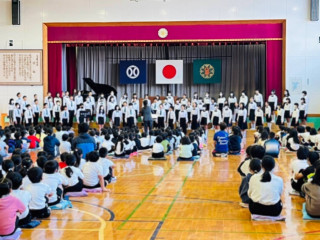 合唱部の壮行会が行われました