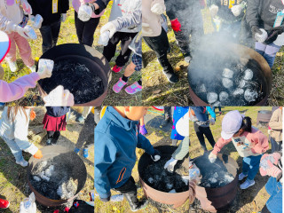 １年生　焼き芋パーティー