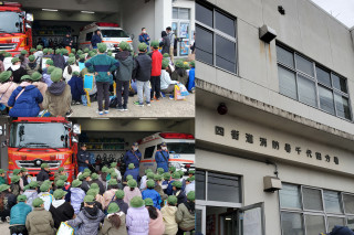 ３年生消防署見学
