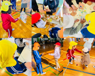 幼稚園との交流会