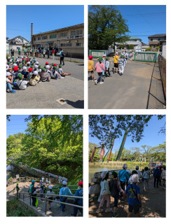 1、2年生学区探検