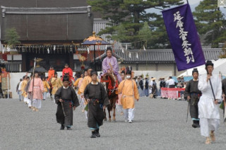 大宮学区町内会連合会の時代祭への参列(つづき)