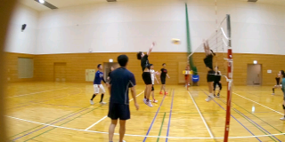 バレーボールを通じて国際交流