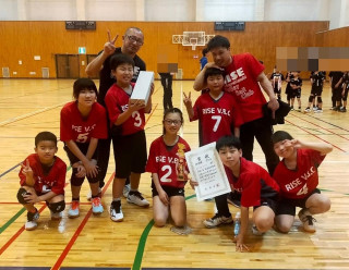 松原市市民大会5年生大会に出場(松原市小学生バレーボール連盟主催)