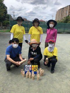 モルックにすっかりハマっています（参加者：外池眞喜子さんより）