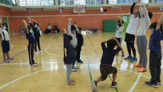 年初め！かけっこ教室