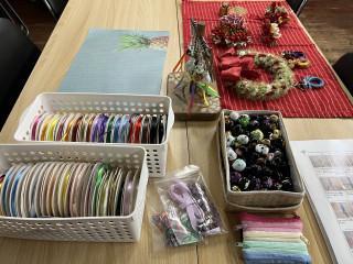 🌺ごぜん塾ハワイアンリボンレイ