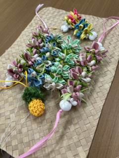 🌺ハワイアンリボンレイ