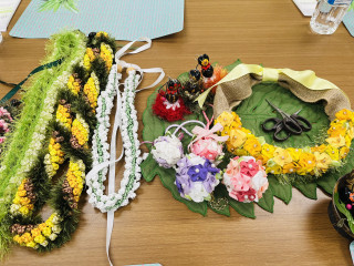 🌺ハワイアンリボンレイ
