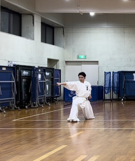 宮内中学校　稽古