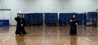 宮内中学校　稽古