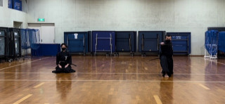 宮内中学　稽古