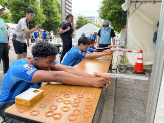 第３回インクルーシブスポーツ体験会でY.S.C.C.横浜の選手が緊急参戦！！