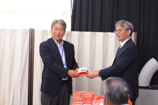 岩間第一小学校で見守り隊発足式を行いました！