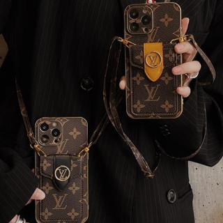 皮製 アイフォン 15 ケース lv カード収納 ルイヴィトン風 アイフォン 15pro スマホケース ルイビトン風 斜めがけ