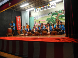小園子之社例大祭「奉納芸能大会」