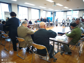 小園自治会、地区社協、民生・児童委員の三者情報交換会の報告（HP掲載済）