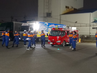 『早園分団』操法大会出場激励会に行ってきました!