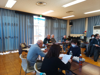 関係団体との連絡会議開催【小園自治会】