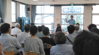 防犯講演会開催【小園自治会】