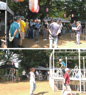納涼盆踊り会は中止したけど、抽選会は開催したよ！【小園自治会】