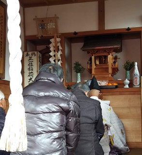 初午祭執り行われる（令和6年）