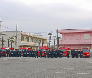 令和8年鴻巣市消防団出初式